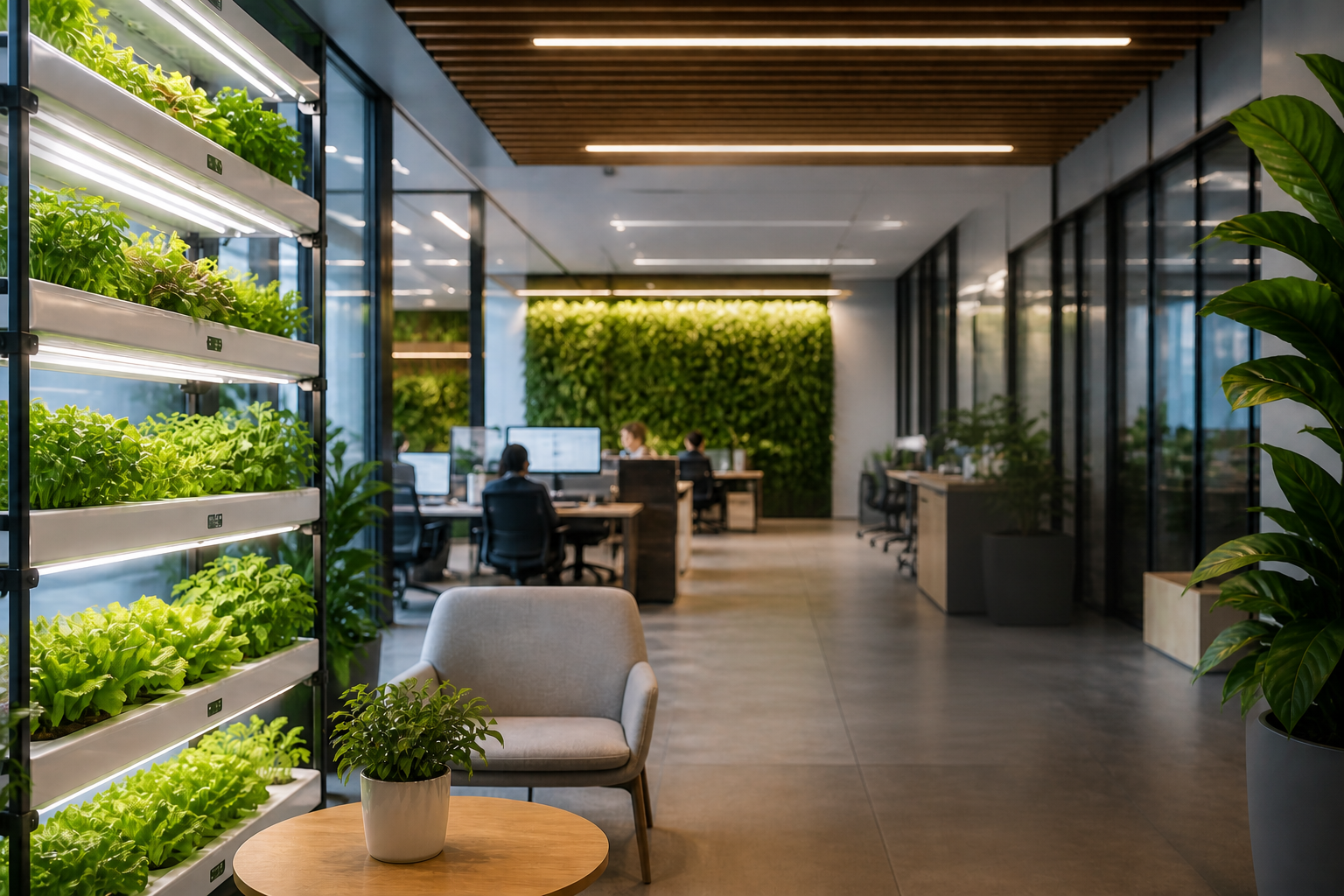 Corporate Indoor Garden